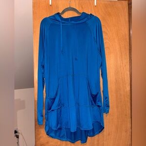 Swiss Alps Sun-Hoodie Dress/Tunic UPF 40